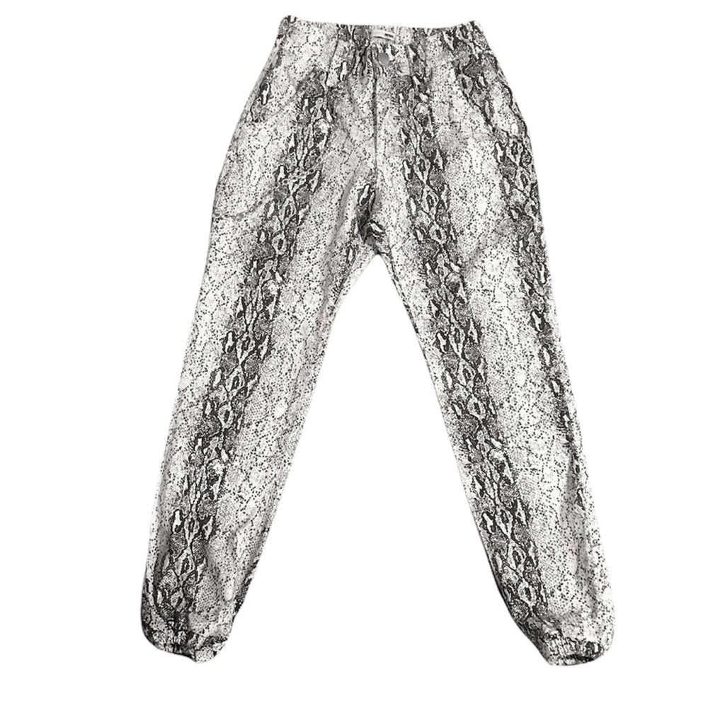 NWT Fashion Nova Dangerous Diva Snakeskin Jogger